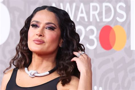 salma hayek leaked|Salma Hayek shares nude picture taken in the good。